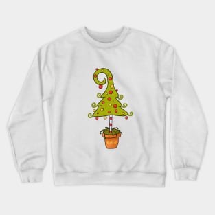 Elfenweihnachtsbaum Crewneck Sweatshirt